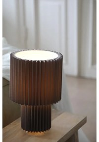 Veioză gri cu abajur textil (înălțime 32 cm) Catis – Markslöjd