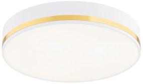 Plafoniera design modern AMORE alb, diametru 25cm