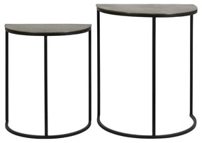 Măsuțe auxiliare 2 buc. 30.5x46 cm Peto – Light &amp; Living