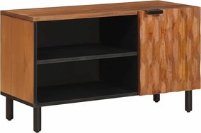 vidaXL Cabinet TV cu depozitare Finisaj Acacia Maro 80 x 33 x 46 cm