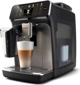 Espressor automat Philips EP5549/70 LatteGo, 1500 W, 15 bar, 1,8 l, 20 bauturi, Rasnita ceramica cu 12 trepte, TFT, AquaClean, SilentBrew, AromaExtract, ExtraShot, Negru/Bej
