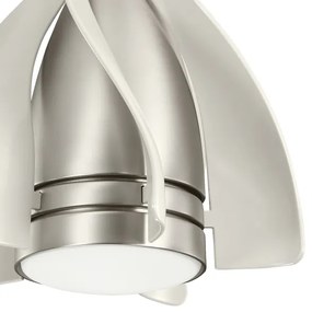 Ventilator LED dimabil de tavan Kichler KLF-TERNA-15-BN TERNA 10W/230V + telecomandă