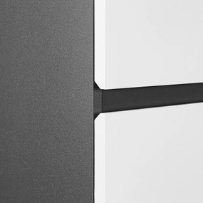 Dulap de perete Vario Forte 35 antracit-alb