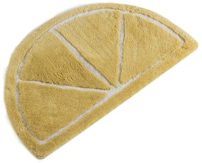 Covoraș de baie galben 100x60 cm Limon – Foutastic