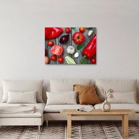Tablou cu legume (70x50 cm)