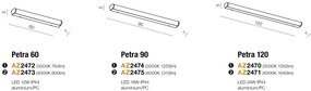Aplica LED pentru oglinda baie 3000K Petra 60