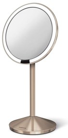 Oglindă cosmetică (10x) cu led/de mărire ø 12 cm Travel – simplehuman