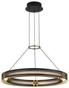 Lustră LED pe cablu LED/33W/230V 3000K 62x120 cm