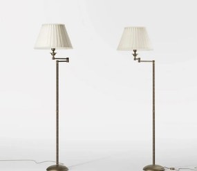 Lampadar din alama cu brat articulat Elegant