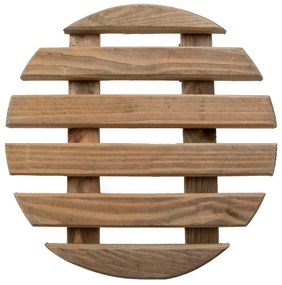 Bază mobilă pentru ghiveci din lemn ø 29 cm (înălțime 8 cm) Indoor – Esschert Design