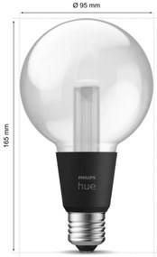 Bec LED RGBW dimabil Philips Hue White And Color Ambiance E27/6,8W/230V