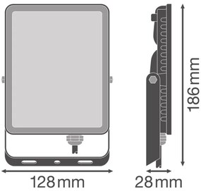 Proiector LED de perete FLOODLIGHT LED/30W/230V 4000K IP65 Ledvance