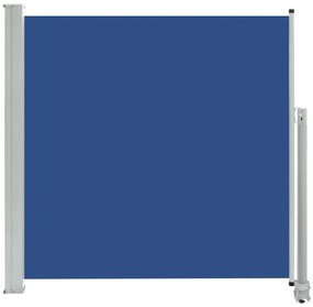 Copertina laterala retractabila de terasa, albastru, 160x300 cm Albastru, 160 x 300 cm