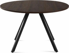 Masă de dining AVENBERG RONDO Ø120 maro