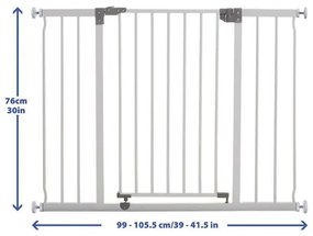 Barieră de siguranță LIBERTY 99-105,5 cm Dreambaby