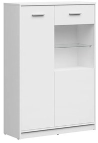 Vitrină Nepo Plus 24 (alb) . 1098371