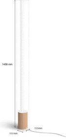 Philips Hue SIGNE lampă LED RGBW reglabilă, 29W, 230V, 2000-6500K