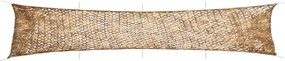 vidaXL Plasă de camuflaj cu geantă de depozitare, nisipiu, 844x142 cm
