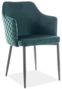 Scaun de sufragerie Amiee (verde + Gri). 1049917
