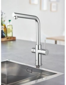 GROHE 31454001 - Baterie pentru chiuvetă BLUE HOME, pipă în formă de L, crom lucios
