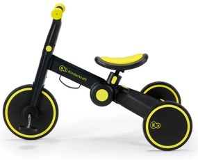 KINDERKRAFT - Bicicletă 3în1 4TRIKE pentru copii galben/negru