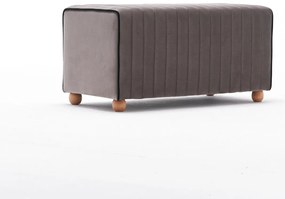 Taburet Mabel Pouf Mink