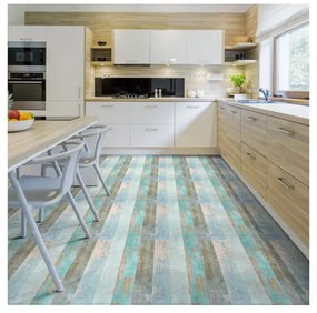 Autocolant de podea Ambiance Parquet Floor Côte d'Opale, 90 x 60 cm