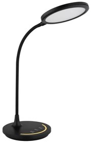 Lampă LED tactilă dimabilă de masă Globo 58483 KENNY LED/12W/230V negru