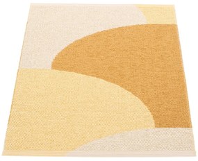 Covor pentru exterior și interior galben ocru 70x90 cm Hill Ochre Pale Yellow – Pappelina