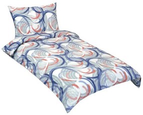 Lenjerie de pat Bellatex Bule creponată, 140 x 220 cm, 70 x 90 cm, 140 x 220 cm, 70 x 90 cm