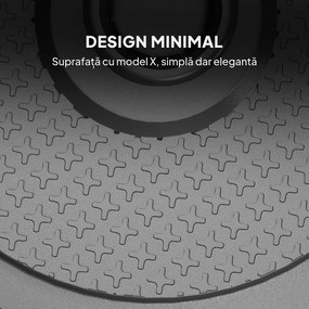 Outsunny Bază pentru Umbrelă de Soare cu Stâlpi de 38 sau 48 mm, Φ48x38,5 cm, Negru | Aosom Romania