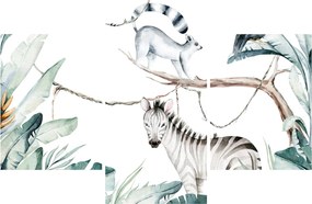Tablou - Animale exotice (90x60 cm)