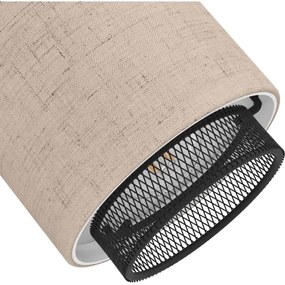 Spot Eglo 43659 ROSLEY 4xE14/40W/230V negru/bej