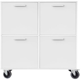 Comodă alb joasă 89x82 cm Keep by Hammel - Hammel Furniture