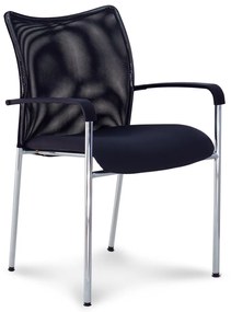 Scaun de conferinta John, negru
