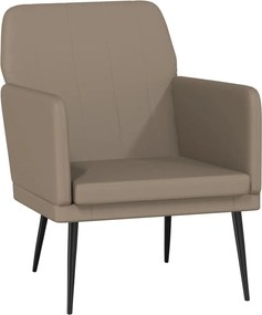 vidaXL Fotoliu, cappuccino, 61x78x80 cm, piele artificială