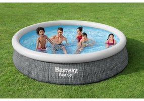 Piscină gonflabilă Bestway Fast Set,367 x 76 cm