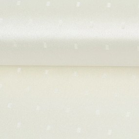 Goldea țesătură din teflon de lux pentru fețe de masă - vanilie cu dreptunghiuri lucioase 160 cm