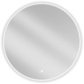Mexen Erg oglindă de baie iluminată, rotundă 80 cm, LED 6000K, anti-ceață - 9823-080-080-611-00