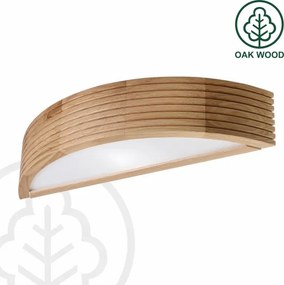 Brilagi - Aplica LED CARVALHO MODERN 1xE27/60W/230V stejar