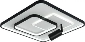 Brilagi - Plafonieră LED dimabilă UNITY LED/75W/230V + 1xGU10/3W alb/negru + telecomandă
