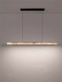 Lustra LED suspendata design decorativ VALLEY L-121cm