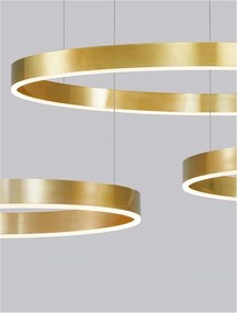 Lustra LED dimabila design circular MOTIF D-60cm