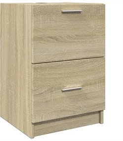 vidaXL Dulap de chiuvetă, stejar sonoma, 40x37x59 cm, lemn prelucrat