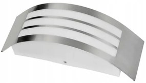 Aplică de exterior 1xE27/14W/230V IP44 crom mat
