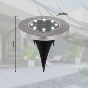 Globo 33414-4 - Set 4x LED lampă solară LED/0,1W/3V IP44
