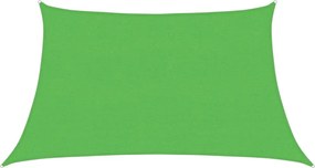 vidaXL Pânză parasolar, verde deschis, 3/4x2 m, HDPE, 160 g/m²