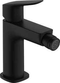 Baterie bideu Hansgrohe Logis 110 monocomanda negru mat