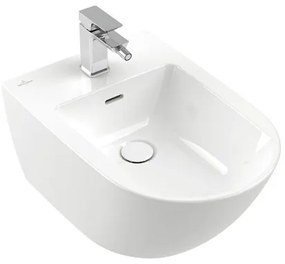 Bideu suspendat, Villeroy&amp;Boch Antao, 37x56cm, Alb Alpin CeramicPlus, 541100R1