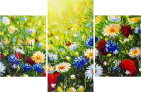 Tablou - Flori sălbatice (90x60 cm)